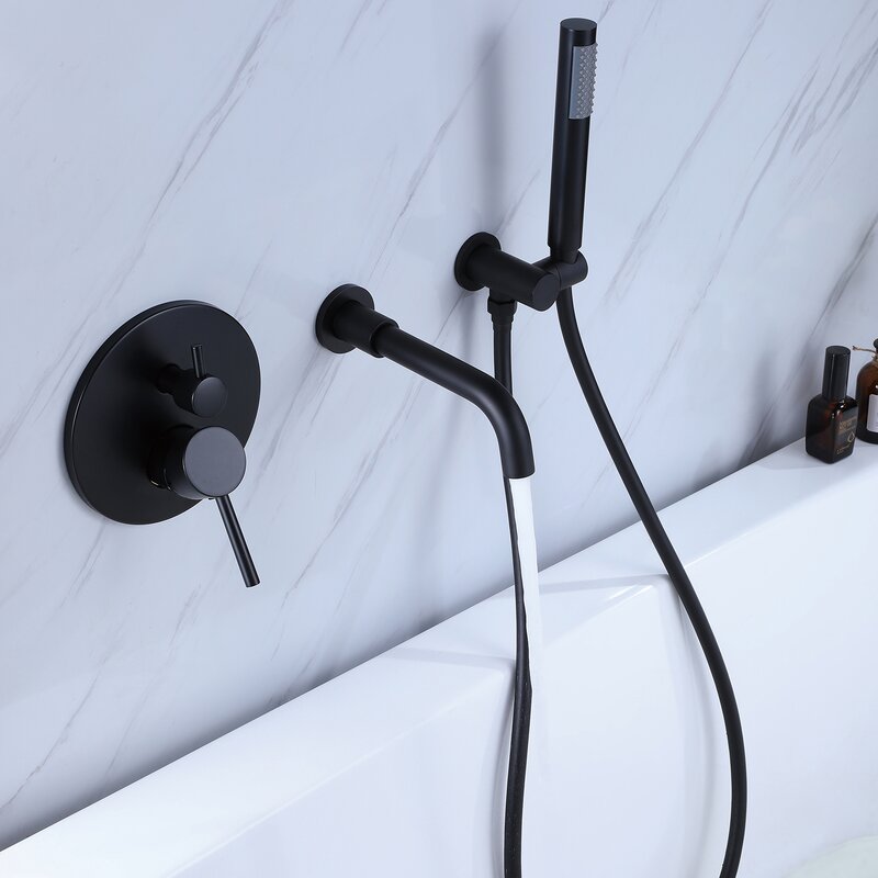 Selected Tub Shower Faucet With Rough In Valve Wayfair   Tub   Shower Faucet With Rough In Valve 